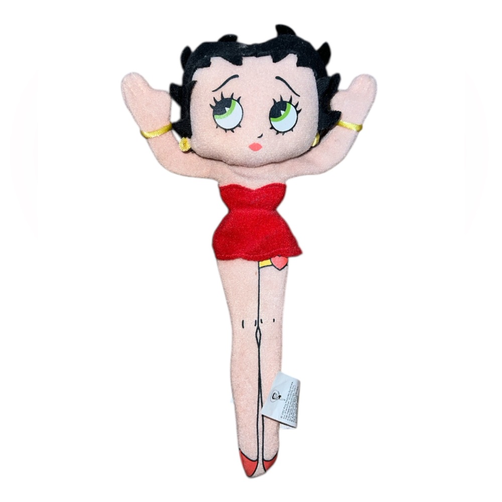 Betty Boop Red and Black Decor Accent
